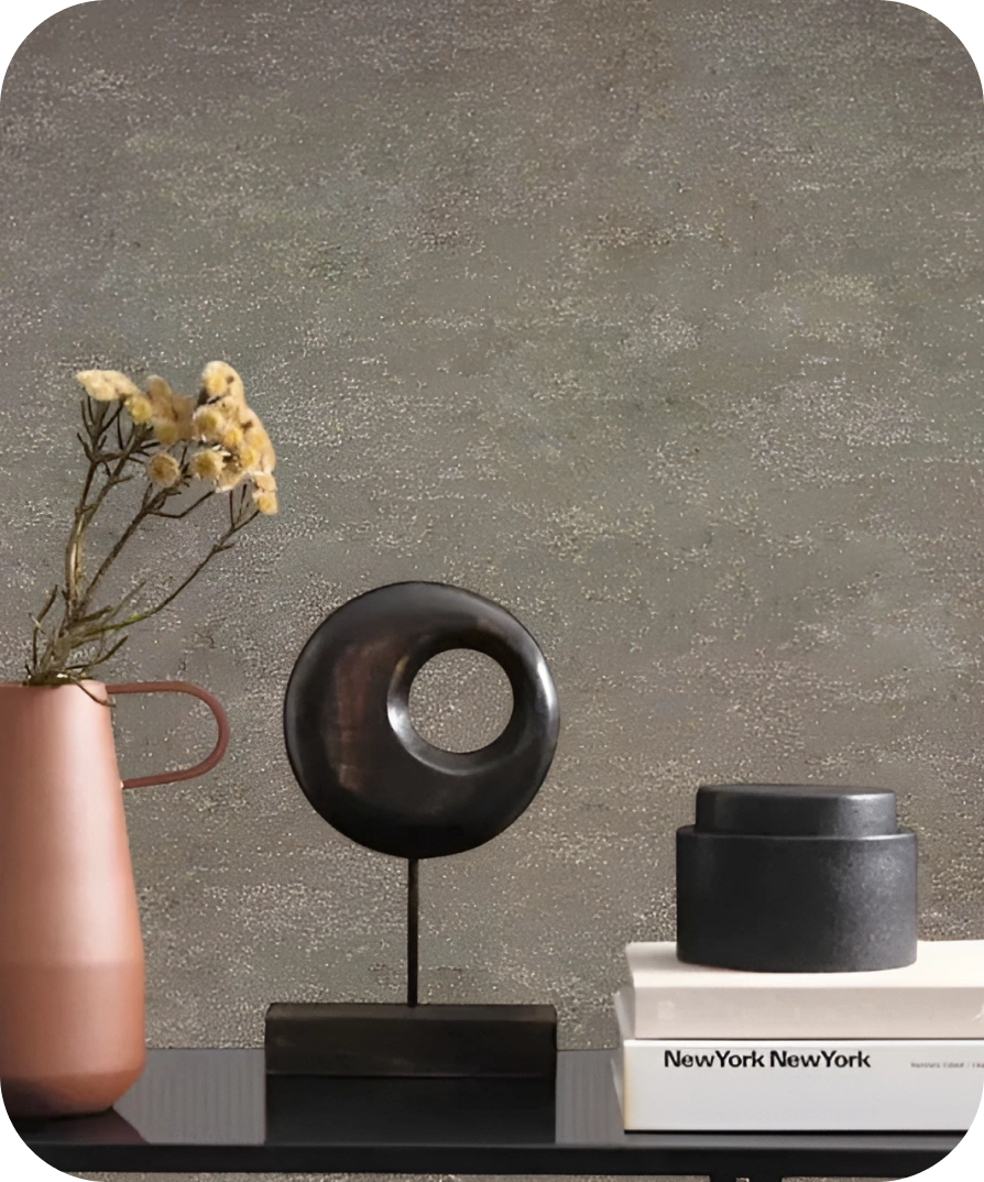 Brown metallic textures by marburg dune collection